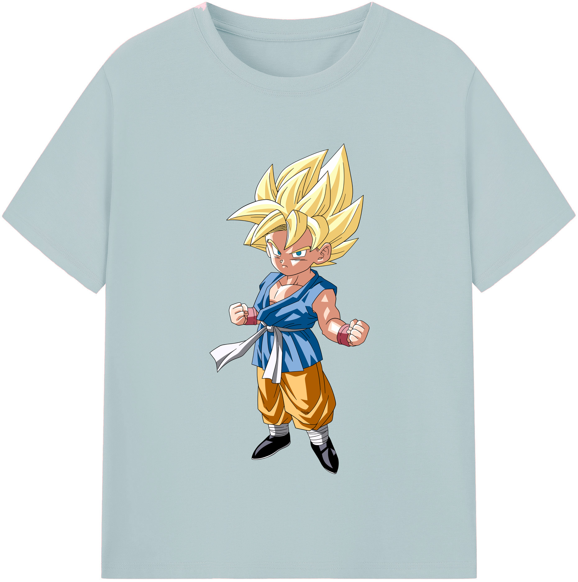（画像用） ドラゴンボール 孫 悟飯（そんごはん）DRAGON BALL Son Gohan 綿100％半袖Tシャツ（フロントプリント）